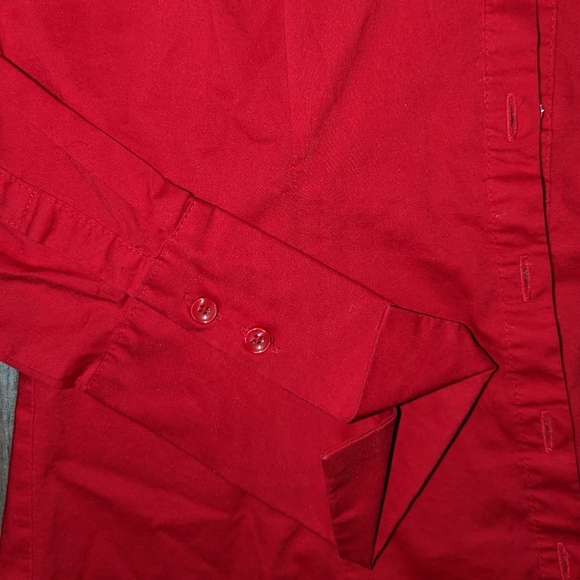 New York and Company Long Sleeve Button Down Collared Shirt - Picture 3 of 4